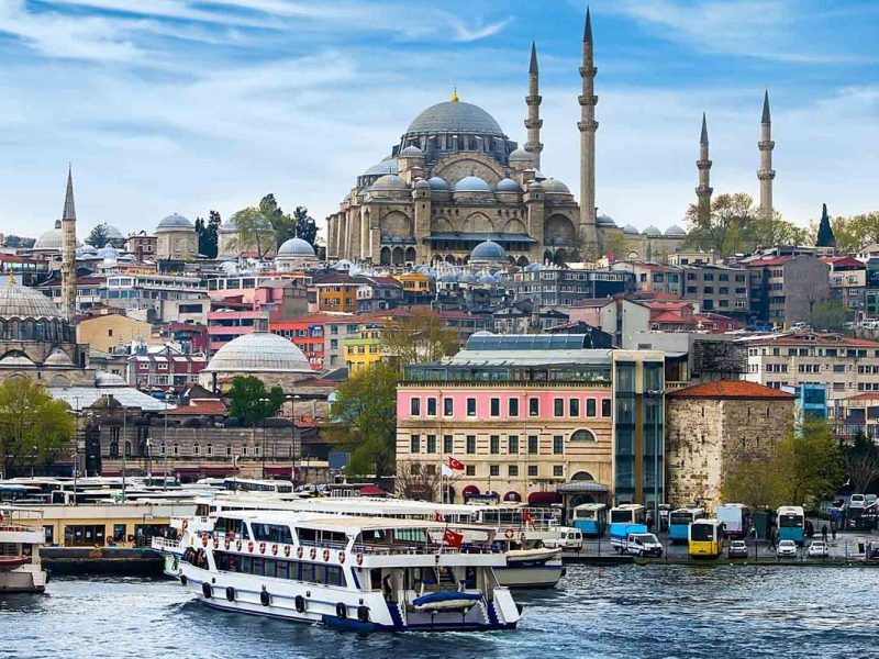 Κωνσταντινούπολη | Προύσα | Πριγκηπόνησα (Αγιά Σοφιά | Μπλε Τζαμί | Τοπ Καπί | Πριγκηπόνησα | Καπαλί Τσαρσί | Παναγία Βλαχερνών | Κρουαζιέρα στον Βόσπορο)